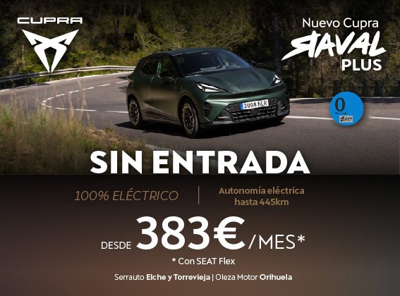 CUPRA_NUEVO RAVAL PLUS_566x419